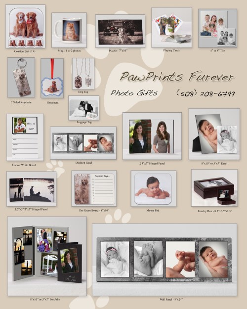 pawprints photo gifts